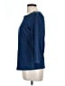 J. McLaughlin Blue 3/4 Sleeve T-Shirt Size L - photo 5