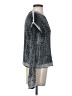 Steve Madden 100% Cotton Black Silver Pullover Sweater Size XS - photo 4