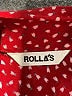 Rolla's 100% Polyester Polka Dots Red Casual Dress Size S (estimated) - photo 7
