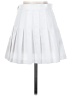 American Apparel 100% Polyester Solid White Formal Skirt Size S - photo 2