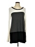 Mon Ami Gray Long Sleeve Top Size L - photo 1
