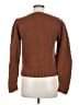 Paige Brown Wool Pullover Sweater Size M - photo 2