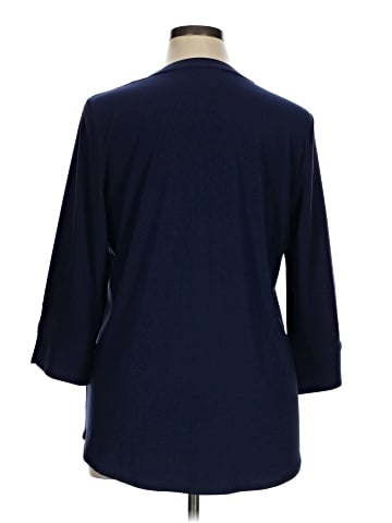 Anne Klein 3/4 Sleeve Blouse (view 2)