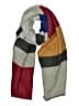 Zara Stripes Gray Red Scarf One size - photo 1