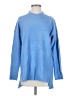 Free People Solid Blue Pullover Sweater Size XS - photo 1