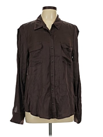 Young Fabulous & Broke Long Sleeve Button-Down Shirt (view 1)