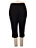 Worthington Solid Black Active Pants Size 22 - photo 1