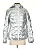 Time and Tru 100% Polyester Metallic Silver Snow Jacket Size S - photo 1