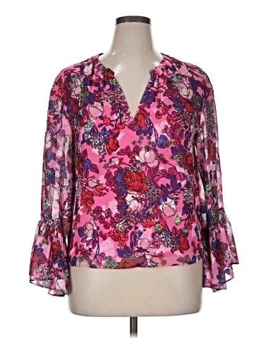 Tanya Taylor 3/4 Sleeve Blouse (view 1)