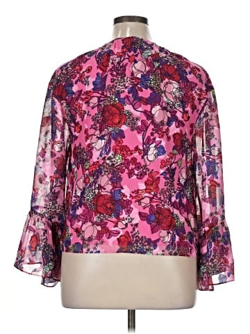 Tanya Taylor 3/4 Sleeve Blouse (view 2)