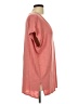 LUXE Pink Short Sleeve Top Size L - photo 4