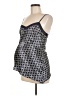 Old Navy 100% Polyester Silver Sleeveless Top Size Med Maternity - photo 1