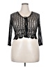 Marina 100% Rayon Black 3/4 Sleeve Top Size 4X (estimated) - photo 1