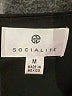 Socialite Solid Black Cocktail Dress Size M - photo 7