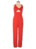 Endless Rose Solid Red Jumpsuit Size XS - photo 1
