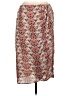 Chenault 100% Polyester Paisley Red Casual Skirt Size M - photo 1