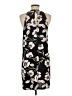 Veronica M. Floral Black Casual Dress Size M - photo 2