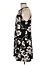 Veronica M. Floral Black Casual Dress Size M - photo 5