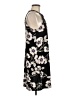 Veronica M. Floral Black Casual Dress Size M - photo 4