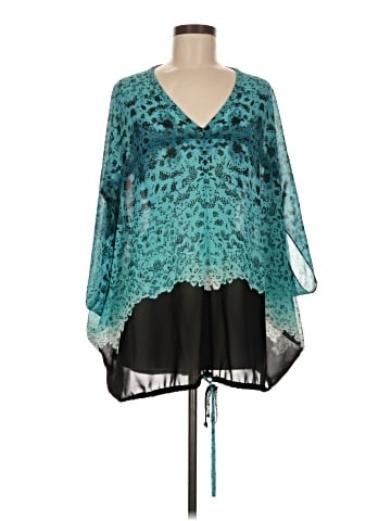 Nicole by Nicole Miller 3/4 Sleeve Blouse (view 1)