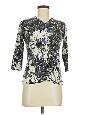 Evan Picone Silk Cardigan (view 1)