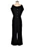 Assorted Brands Solid Black Jumpsuit Size S - photo 1