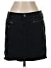 Old Navy Solid Black Denim Skirt Size 2 - photo 1