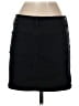 Old Navy Solid Black Denim Skirt Size 2 - photo 2