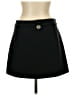 MNG Solid Black Casual Skirt Size L - photo 2
