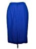 Chad Stevens 100% Polyester Solid Blue Formal Skirt Size 22 - photo 2