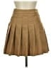 DAZY Solid Tan Casual Skirt Size M - photo 1