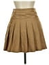DAZY Solid Tan Casual Skirt Size M - photo 2