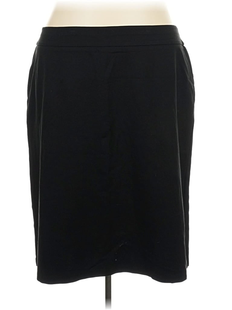 Pre-owned Ashley Stewart Casual Skirt In Black