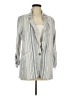 Drew Stripes Gray Blazer Size M - photo 1