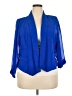 City Chic Blue 3/4 Sleeve Blouse Size 22 Plus (XL) - photo 1