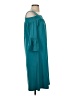 Susan Graver Solid Teal Casual Dress Size XS - photo 4