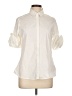Anne Fontaine Ivory 3/4 Sleeve Button-Down Shirt Size 10 (42) - photo 1