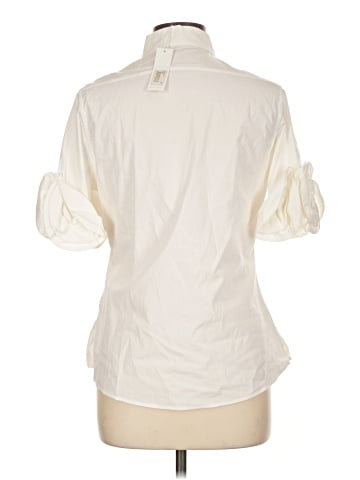 Anne Fontaine 3/4 Sleeve Button-Down Shirt (view 2)