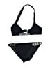 MICHAEL Michael Kors Graphic Black Two Piece Swimsuit Size 6 - photo 1