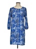 Piperlime Print Blue Casual Dress Size S - photo 1