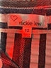 Love, Nickie Lew 100% Polyester Stripes Blue Dress Size 12 - photo 3