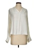 M Magaschoni 100% Polyester Ivory Long Sleeve Blouse Size S - photo 1