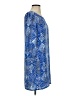 Piperlime Print Blue Casual Dress Size S - photo 4