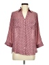 Iz Byer 100% Polyester Polka Dots Pink 3/4 Sleeve Blouse Size M - photo 1