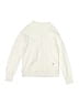 Crewcuts 100% Cotton Hearts Ivory Turtleneck Sweater Size 8 - 9 - photo 1