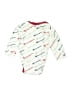 Champion Print Ivory White Long Sleeve Onesie 6-9 MO / 9 MO - photo 2