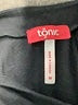 Tonic Solid Black Casual Dress Size M - photo 7