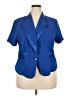 Mosaic 100% Polyester Blue Blazer Size 18W - photo 1