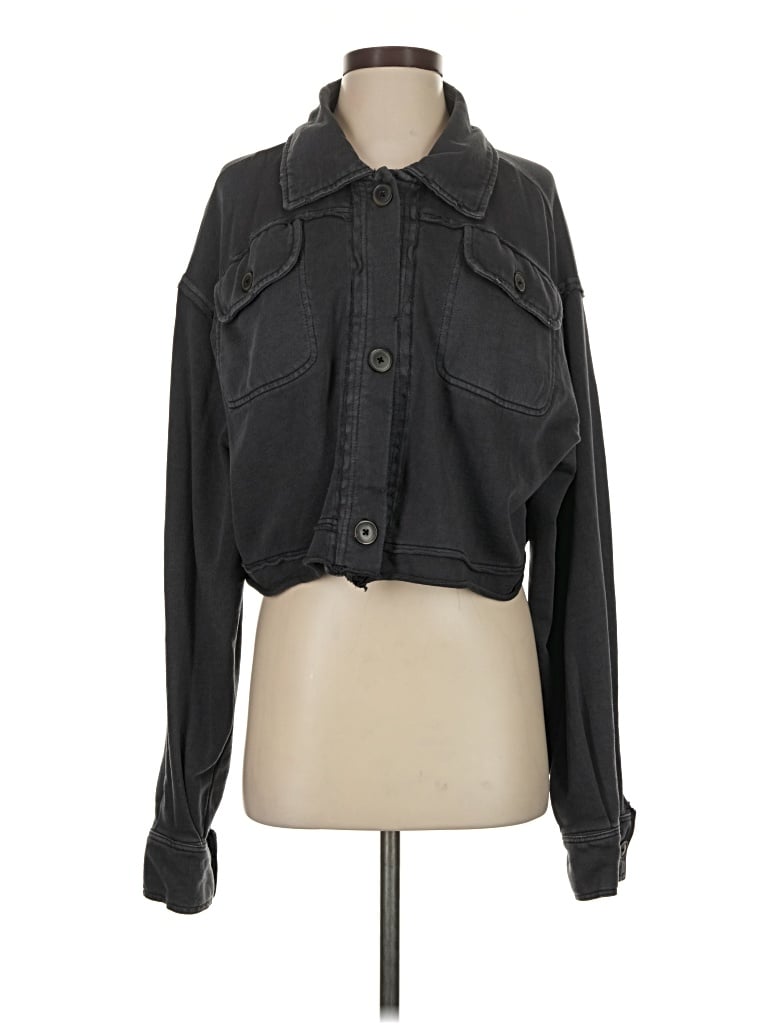 Pre-owned We The Free Cardigan Sweater In Black