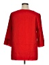 MULTIPLES 100% Polyester Red 3/4 Sleeve Blouse Size XL - photo 2